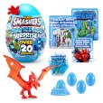 Smashers - Mega dinosauří vejce Červená