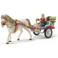 Schleich - Koník s kočárem 42467