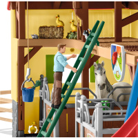Schleich - Stáj pro koně s příslušenstvím 42485