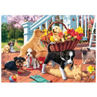 Puzzle 1000 - Štěňátka