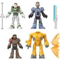 Lightyear – Figurky 4 ks