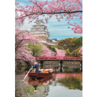 Puzzle 1000 – Hrad Himeji na jaře
