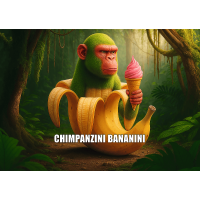 Puzzle 200 - Brainrot: Chimpanzini Bananini