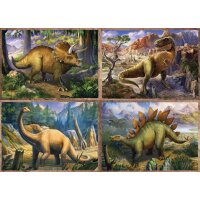 Puzzle 4v1 – Dinosauři