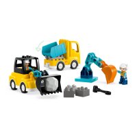 10475 Lego Duplo – Vozidla na stavbě 3 v 1