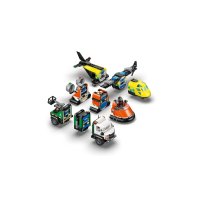 60505 Lego City – Remix: Letadlo, servisní vůz a vznášedlo