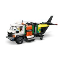 60505 Lego City – Remix: Letadlo, servisní vůz a vznášedlo