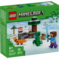 21583 Lego Minecraft – Steve a dobrodružství v tajze