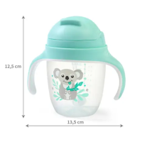 Hrnek s brčkem Koala 240 ml