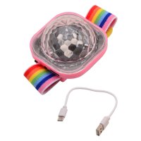 Nabíjecí náramek s disco koulí