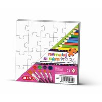 Puzzle - Namaluj si sám- Čtverec