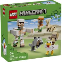 21592 Lego Minecraft - Kuřecí žokej a útok v poušti