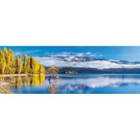 Puzzle 1000 - Zlaté odrazy jezera Wanaka
