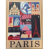 Puzzle 1000 – Styl ve městě Paříž