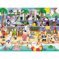 Puzzle 150 – Zábava na plážové promenádě