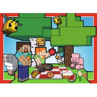 Puzzle 4x100 - Minecraft