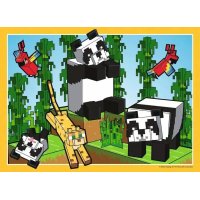 Puzzle 4x100 - Minecraft