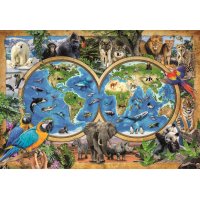 Puzzle 300 – Úžasný svět zvířat