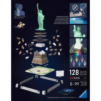 3D Puzzle - Socha Svobody