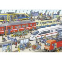 Puzzle 2x24 – Železniční stanice