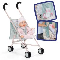 Baby Born - Golfový kočárek se síťkou - zelený