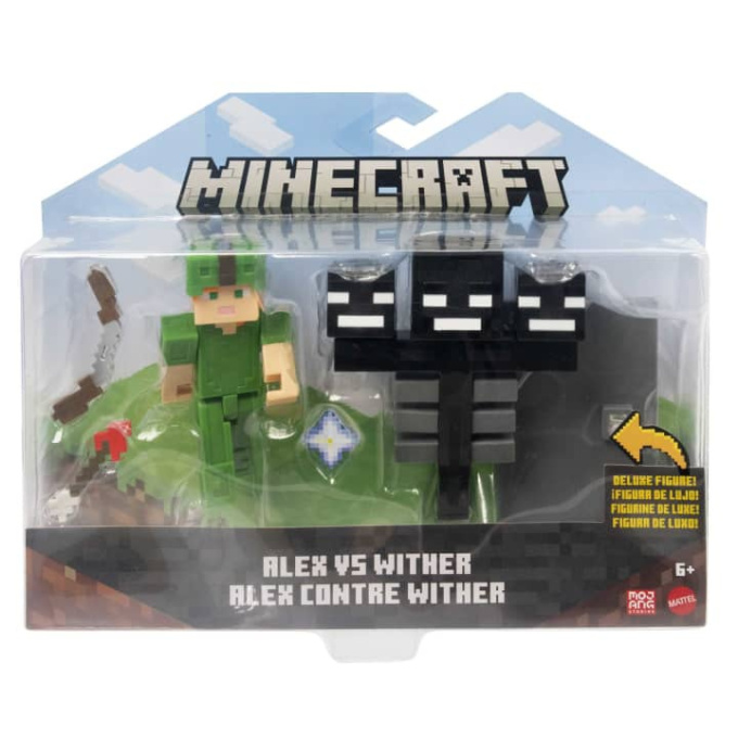 Minecraft - Figurka s doplňky Alex VS Wither