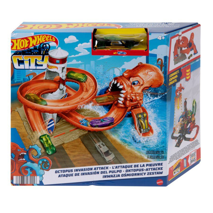 Hot Wheels City – Dráha Octopus Invasion Attack