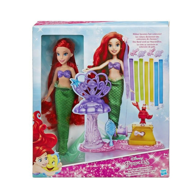 Panenka Disney Princess - Panenka Ariel s extra dlouhými vlasy