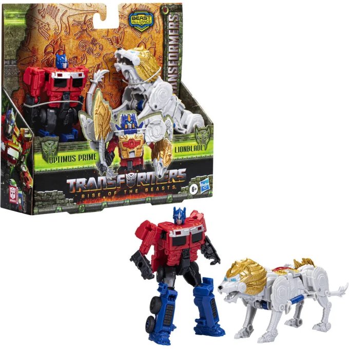 Transformers - Figurky Optimus Prime Vs Lionblade