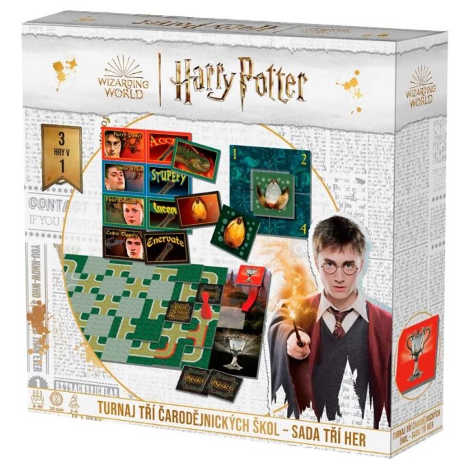 Harry Potter hra - Turnaj tří kouzelnických škol 3v1