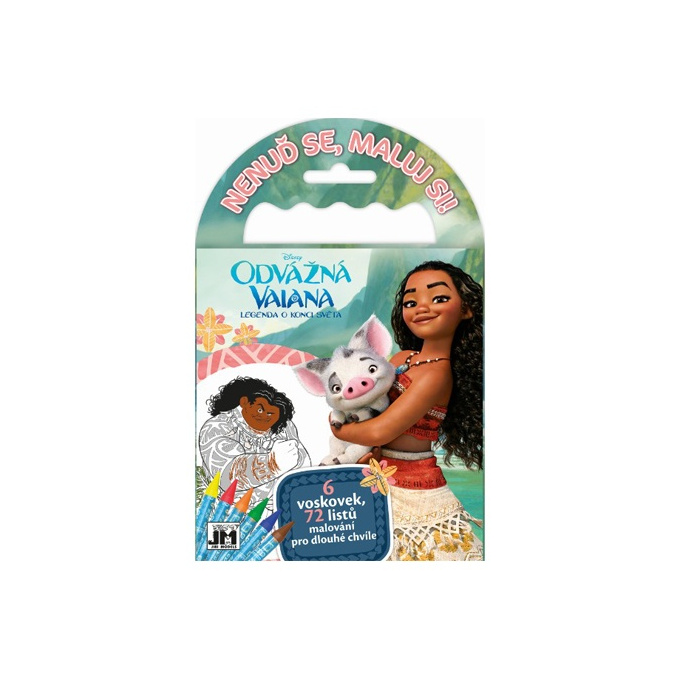 Disney Vaiana – Omalovánky na cesty