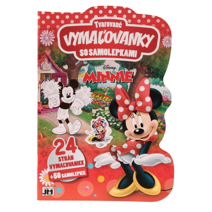 Minnie Mouse – Tvarované omalovánky