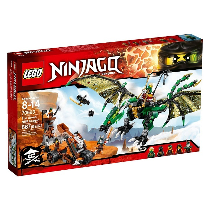 70593 LEGO NINJAGO – Zelený drak NRG