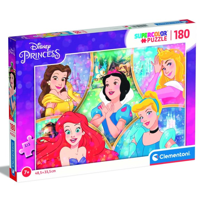 Puzzle 180 - Disney Princezny