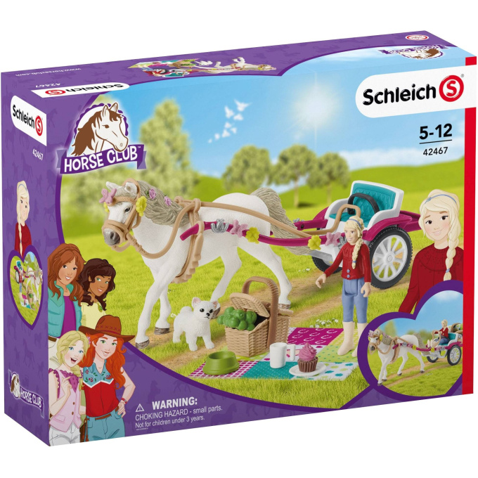 Schleich - Koník s kočárem 42467