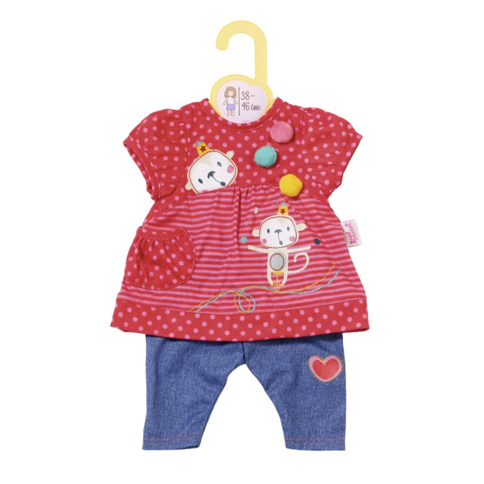 Dolly Moda - Šaty a legíny 43 cm