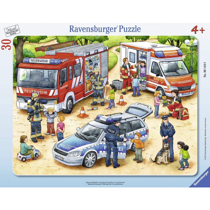Puzzle 30 - Záchranářská vozidla
