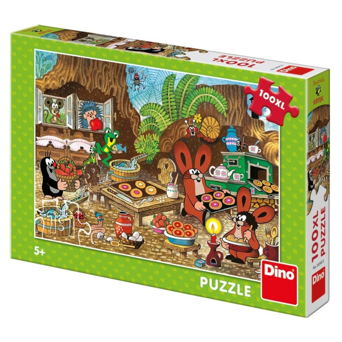 Puzzle 100 XL – Krtek v kuchyni