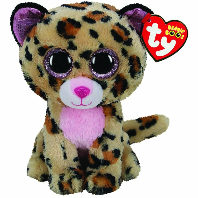 TY Beanie Boos – Plyšový levhart 15 cm