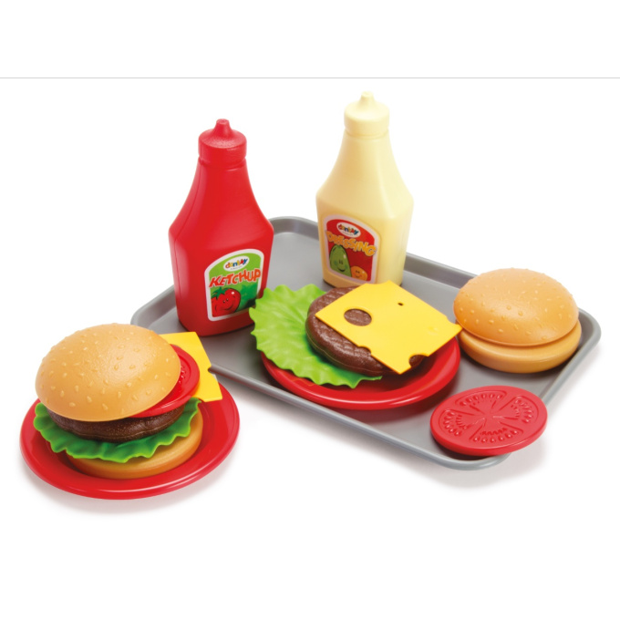 Výroba cheeseburgerů