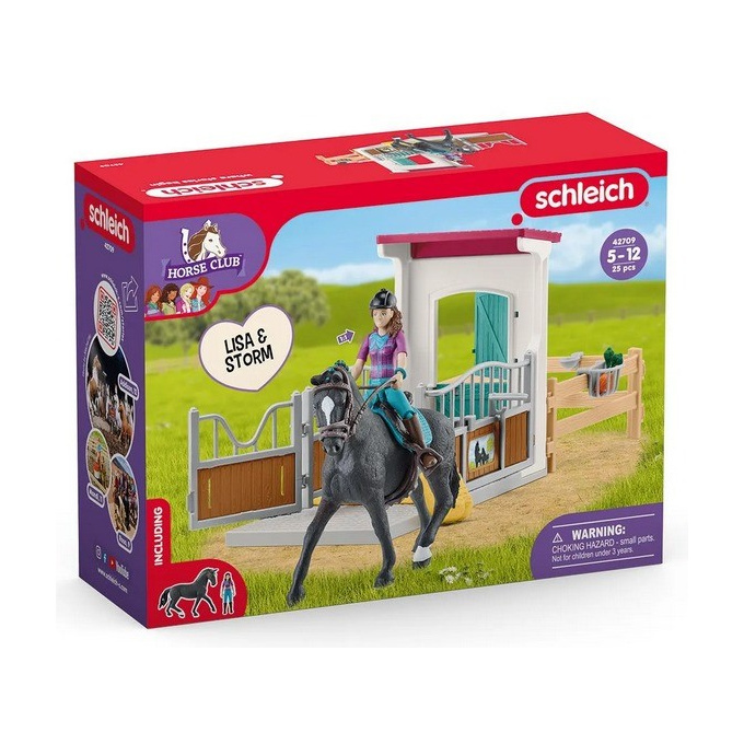 Schleich - Lisa a kůň Storm 42709