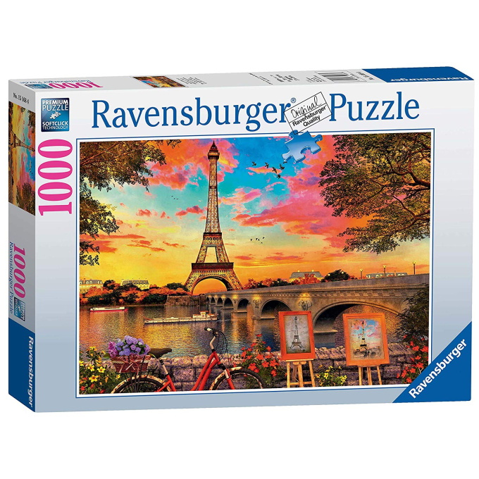Puzzle 1000 – Břehy Seiny