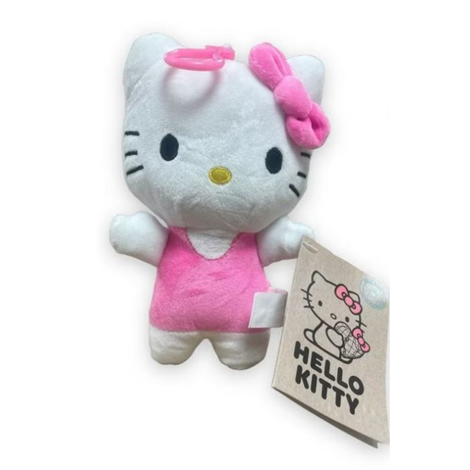 Hello Kitty - Plyšová postavička 17 cm Růžový Přívěsek