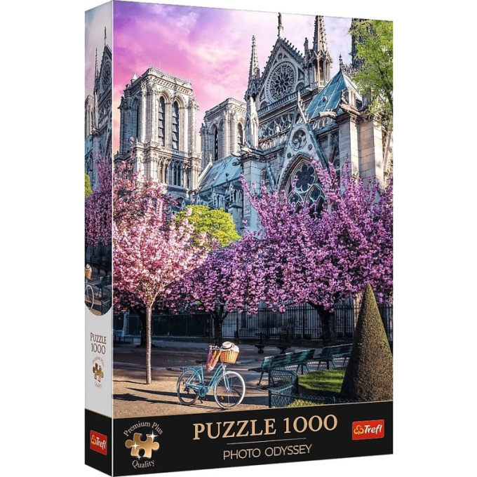 Puzzle 1000 - Paříž Notre-Dame