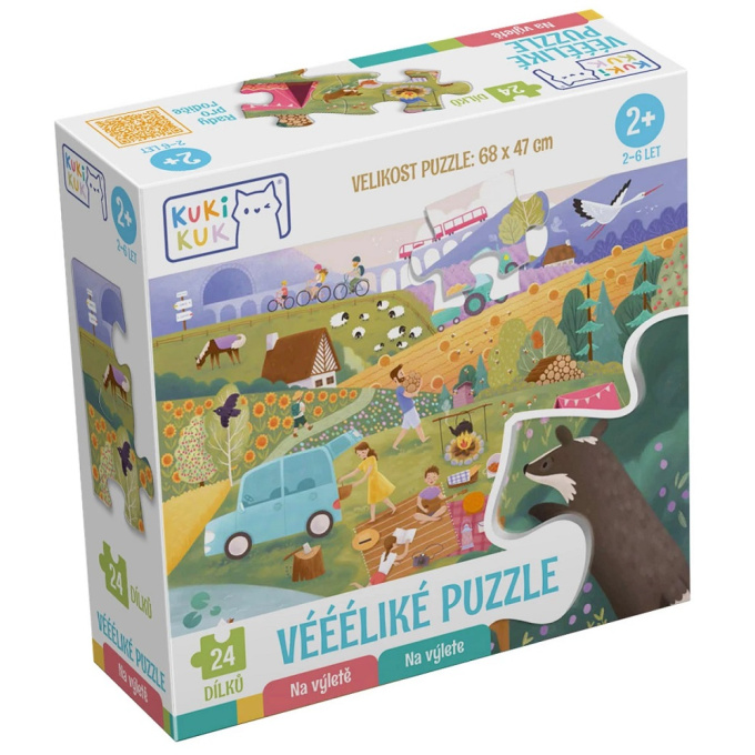 KukiKuk – Veliké puzzle Na výletě