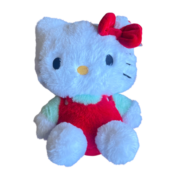 Hello Kitty - Plyšová postavička 28 cm Červená
