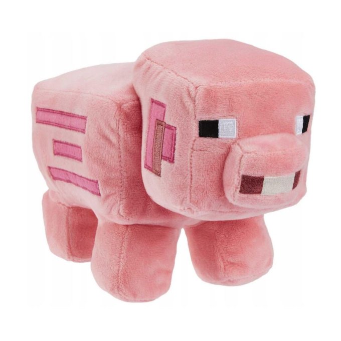 Minecraft - Plyšová postavička 24 cm Pig