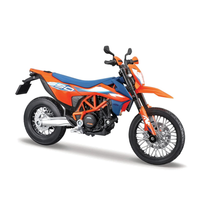 Motorka KTM 690 SMC R s podstavcem