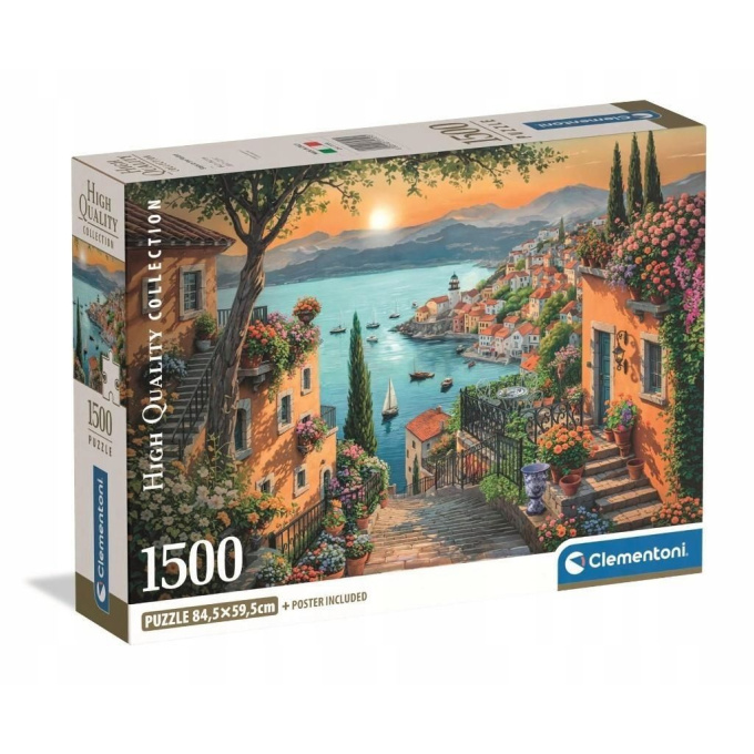 Puzzle 1500 – Schody do přístavu