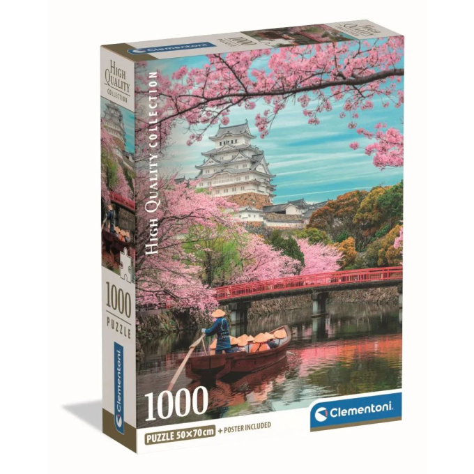 Puzzle 1000 – Hrad Himeji na jaře